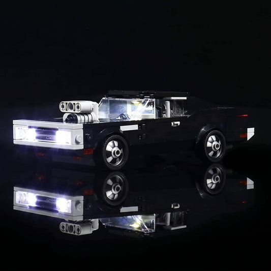 LED light kit for LEGO® Fast & Furious 1970 Dodge Charger R/T #76912 | Bright My Bricks