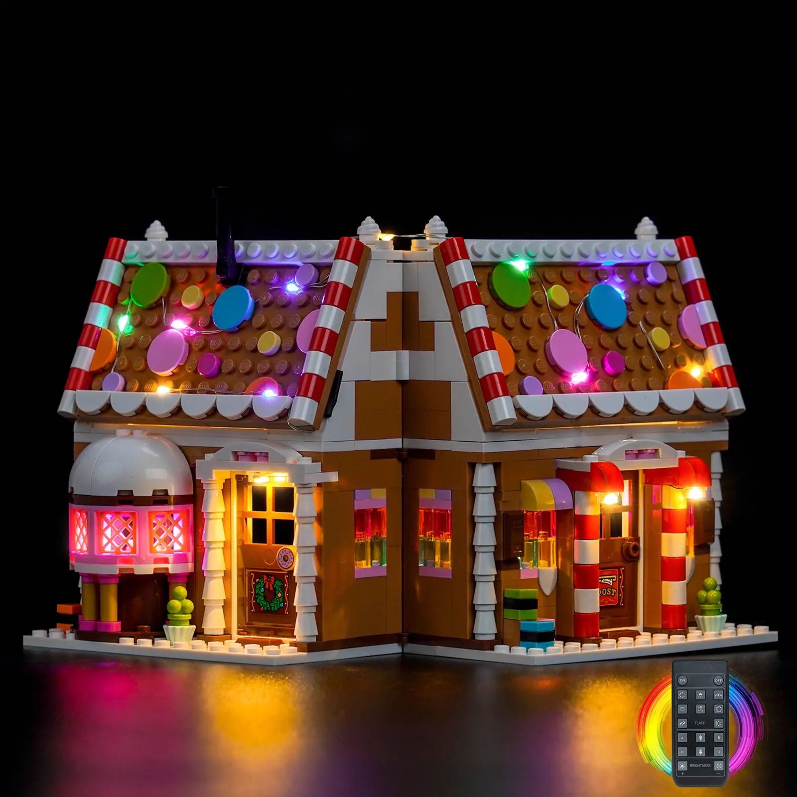 Light Kit for LEGO Festive Gingerbread House #40809 - Bright My Bricks