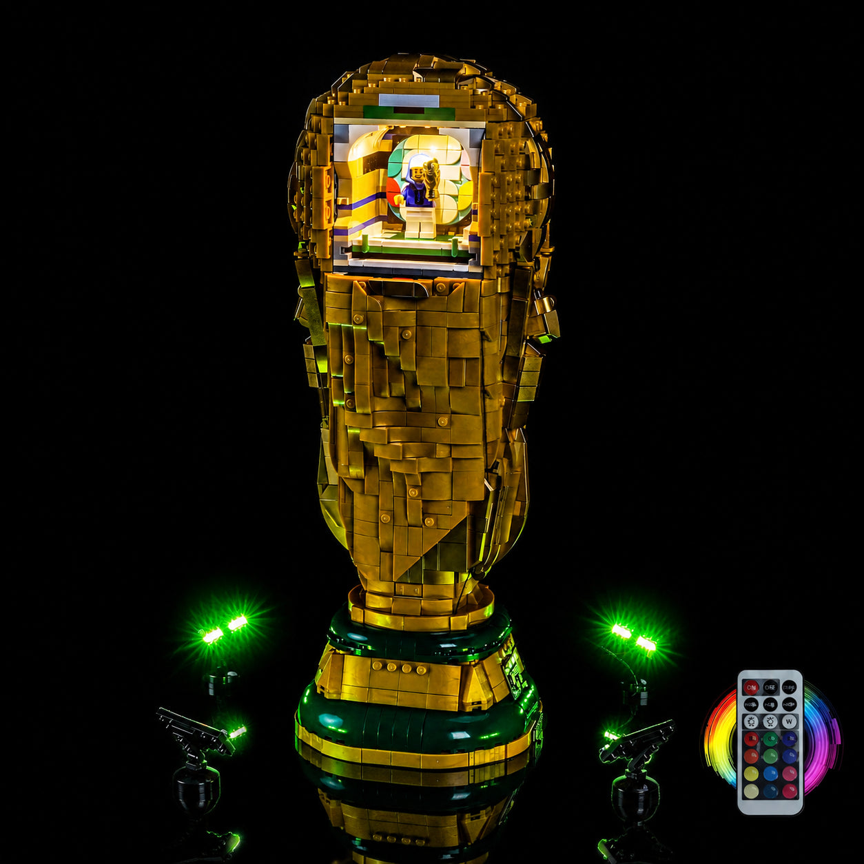 LED light kit for LEGO® FIFA World Cup Official Trophy #43020 | Bright My Bricks