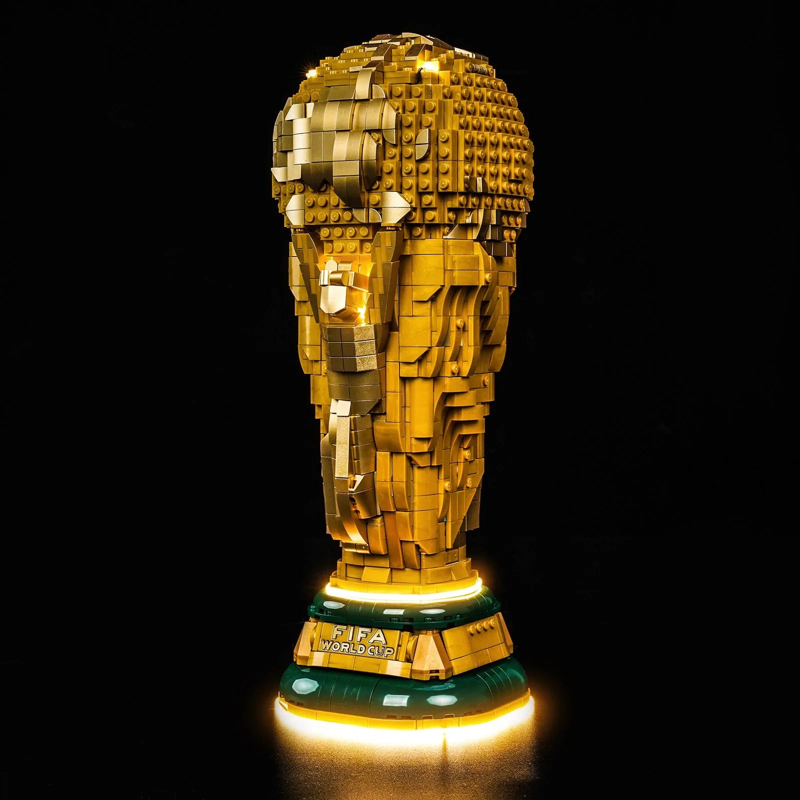 LEGO FIFA World Cup Official Trophy #43020 with premium LED kit