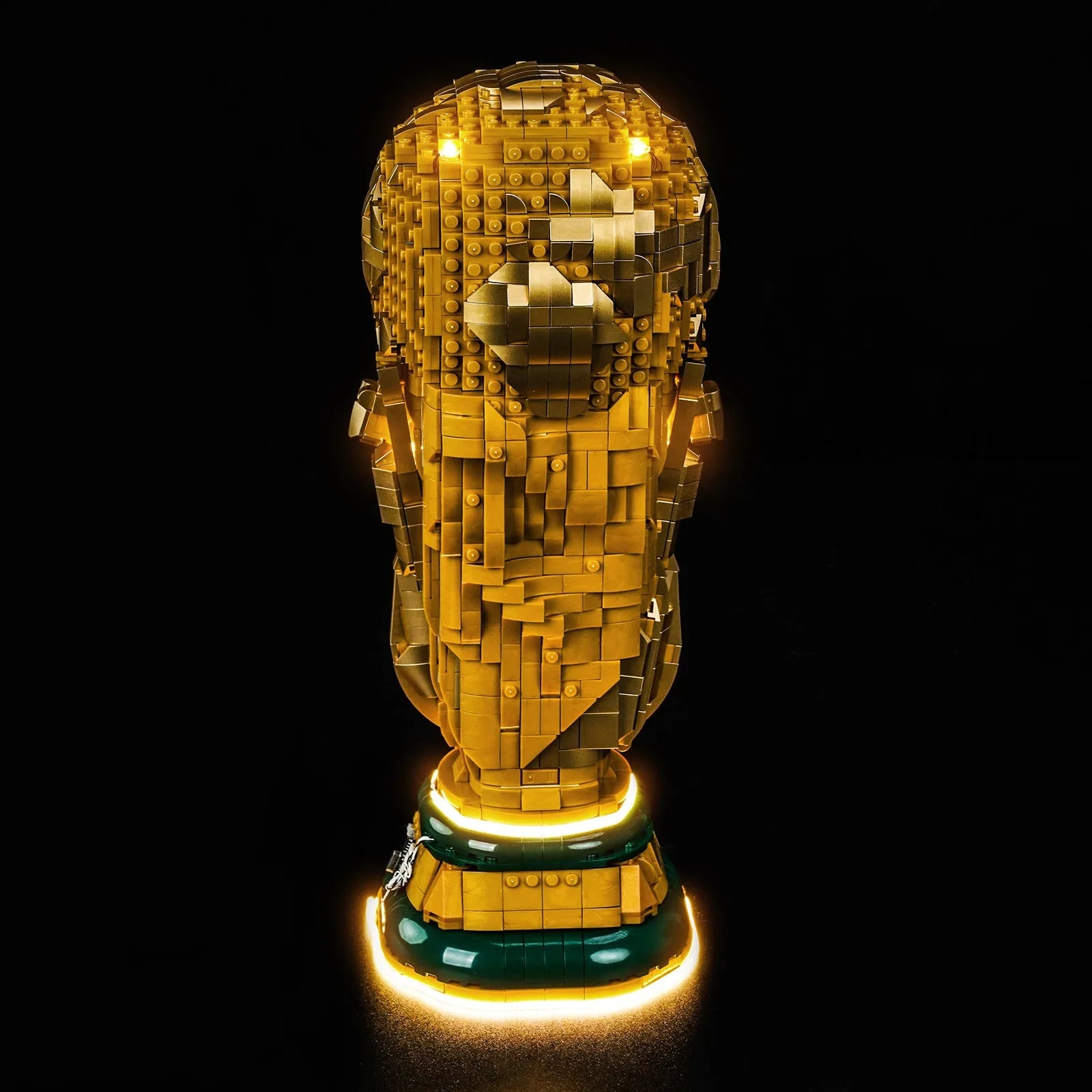 LEGO FIFA World Cup Official Trophy #43020 LED lighting detail
