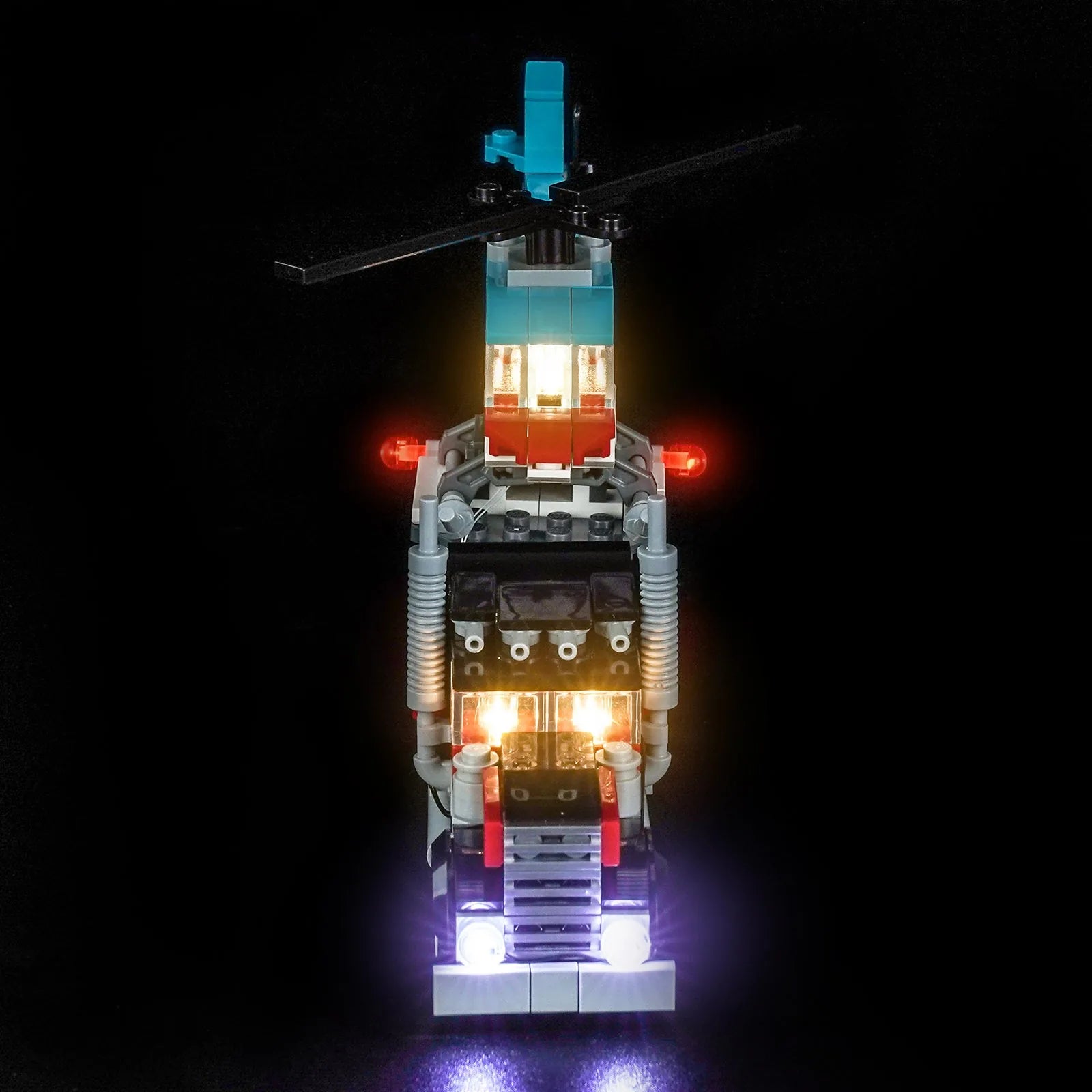 Bright My Bricks LED kit for LEGO Flatbed Truck with Helicopter #31146