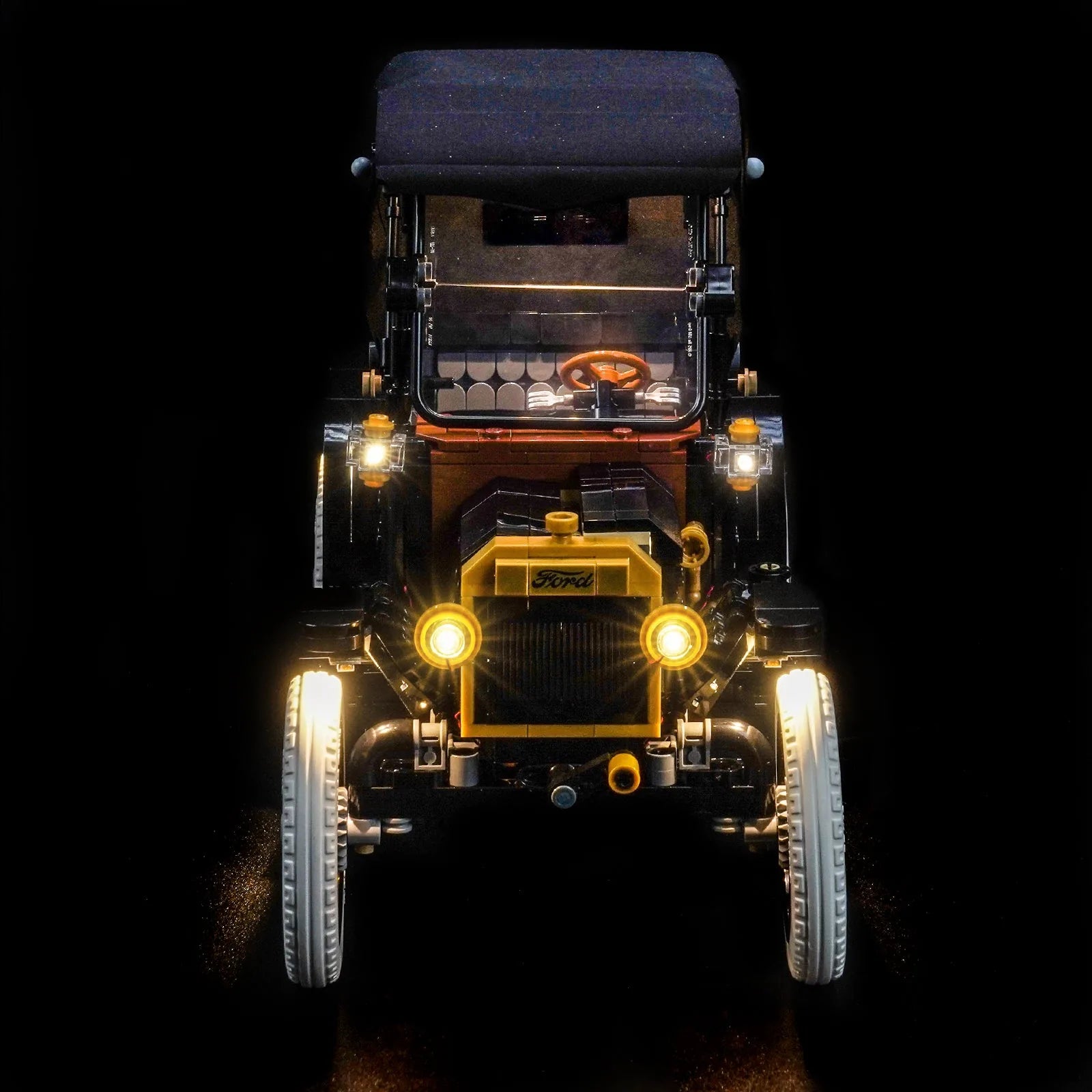 LEGO Ford Model T #11376 LED lighting detail