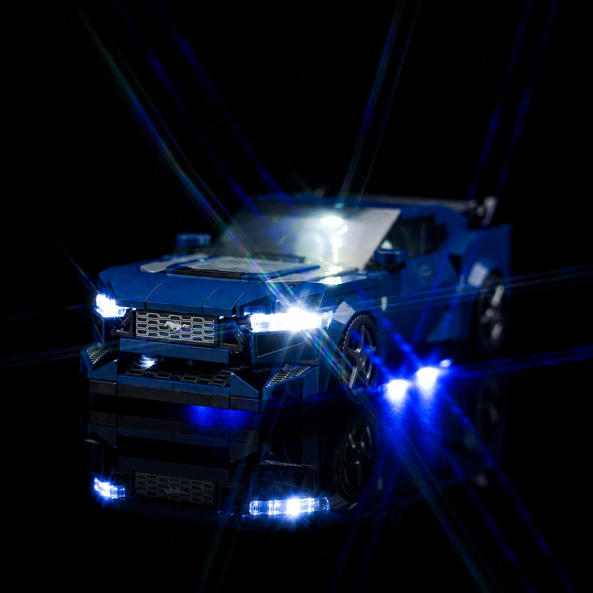 LED light kit for LEGO® Ford Mustang Dark Horse Sports Car #76920 | Bright My Bricks