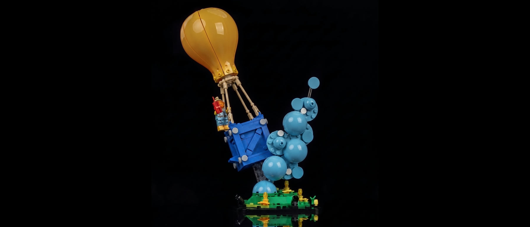 Light Kit for LEGO® Fortnite Supply Drop #77080 — standard build, without the LED light kit