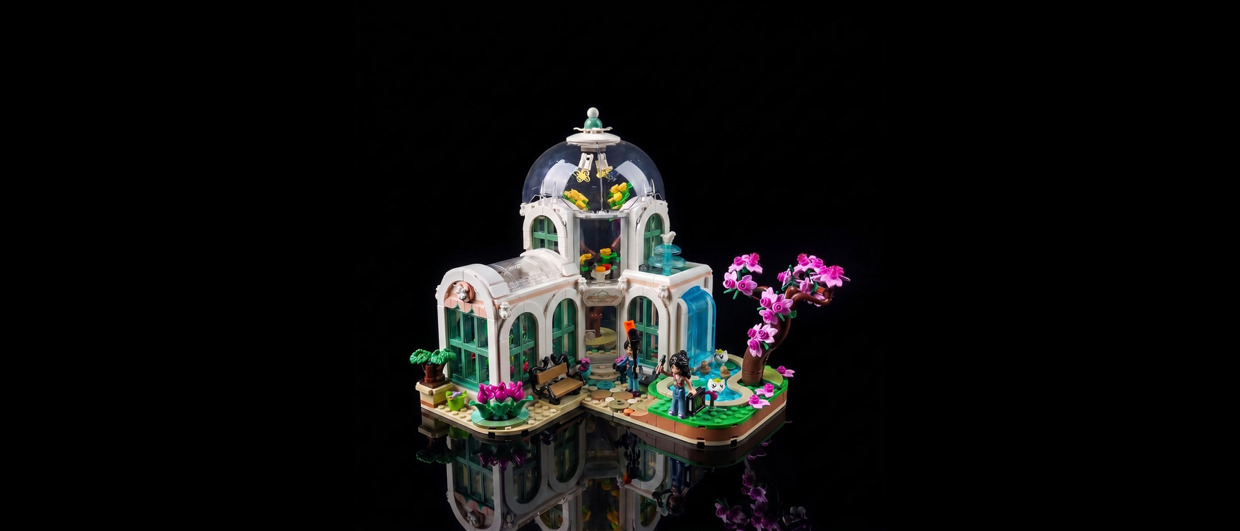 LED-Beleuchtungsset für LEGO® Botanischer Garten #41757 — standard build, without the LED light kit