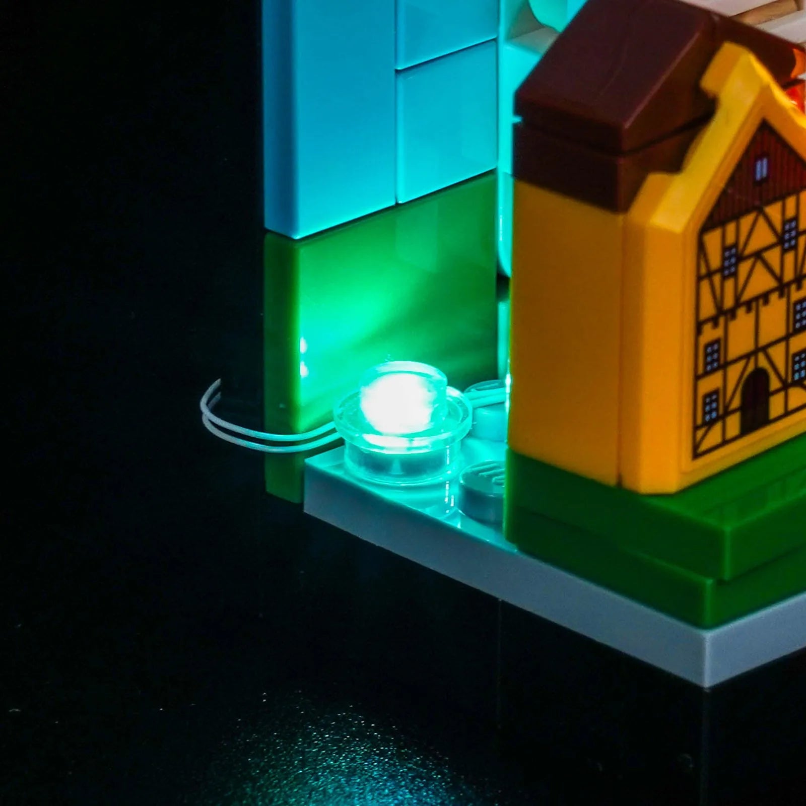 LEGO Germany Postcard #40954 with premium LED kit