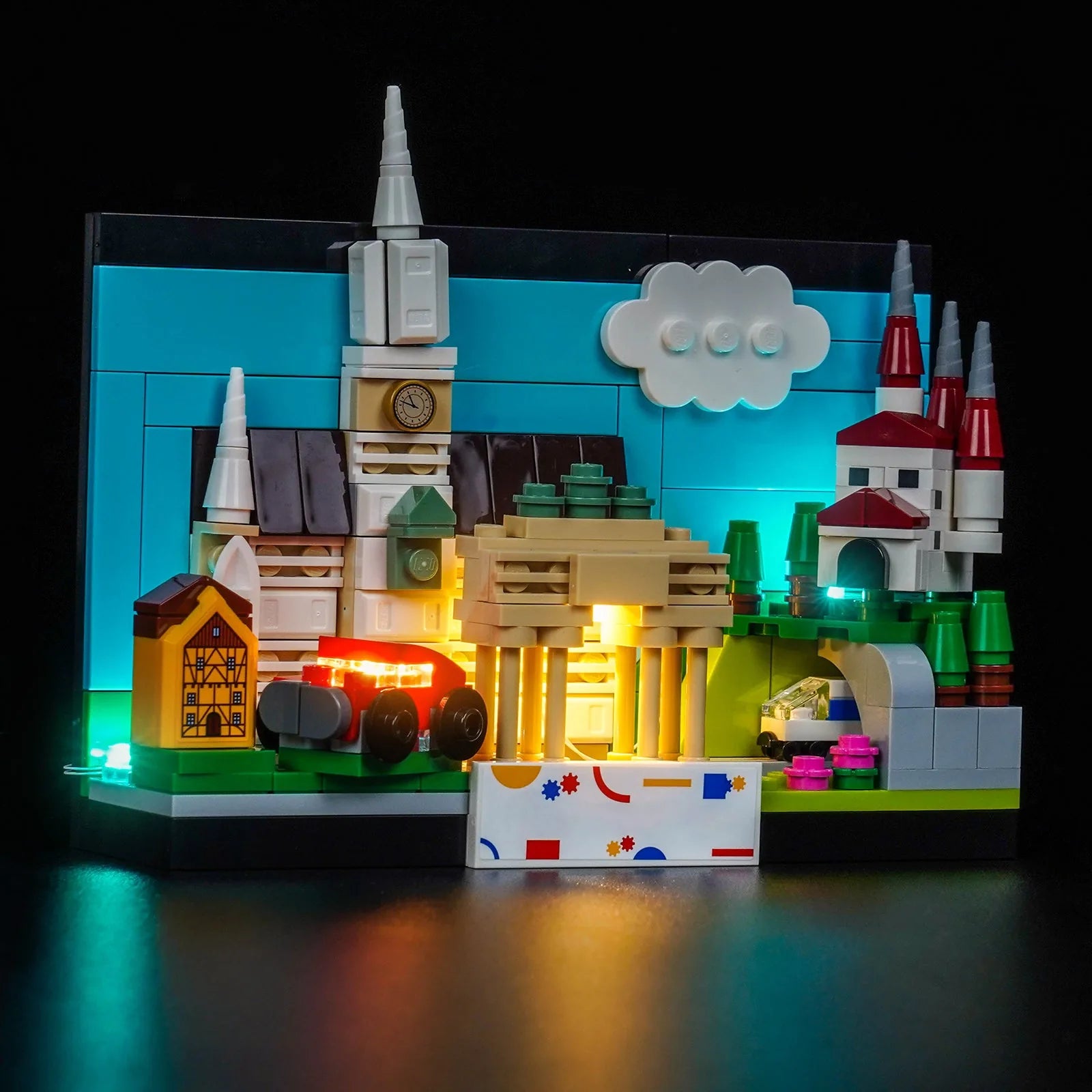 Bright My Bricks LED kit for LEGO Germany Postcard #40954