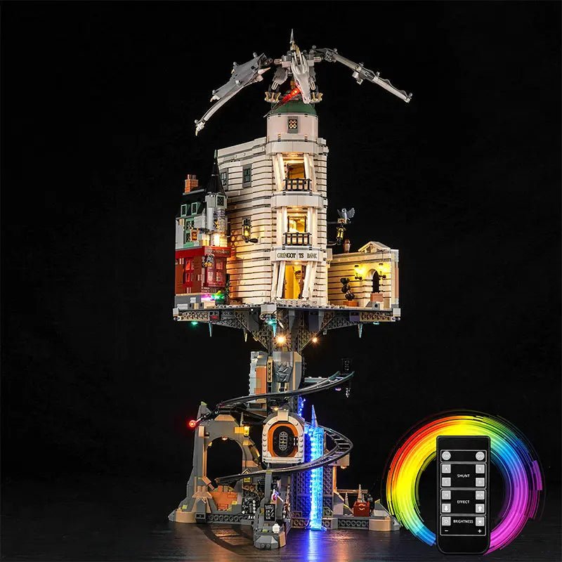 Light Kit for LEGO Gringotts Wizarding Bank #76417 - Bright My Bricks