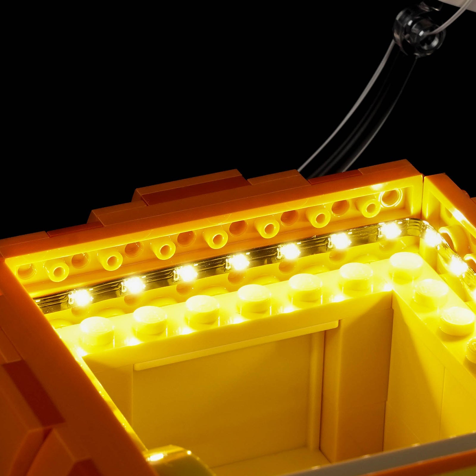 LED-Beleuchtungsset für LEGO® Halloweenkürbis-Laterne #40872