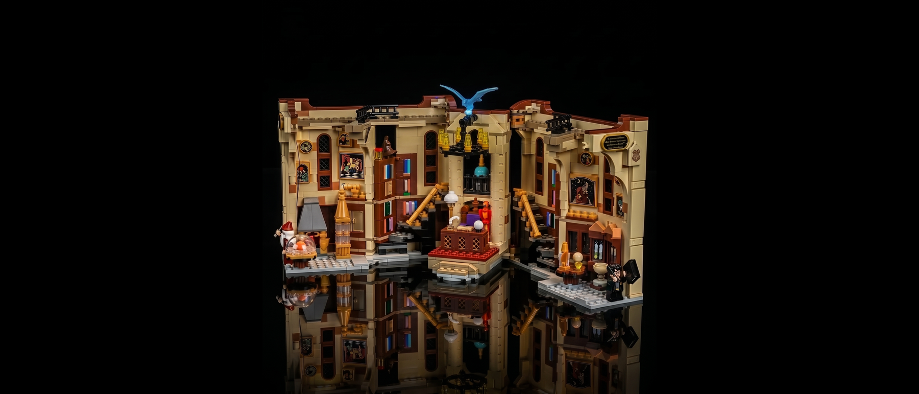 Light Kit for LEGO® Harry Potter Book Nook: Dumbledore's Office #76478 — standard build, without the LED light kit
