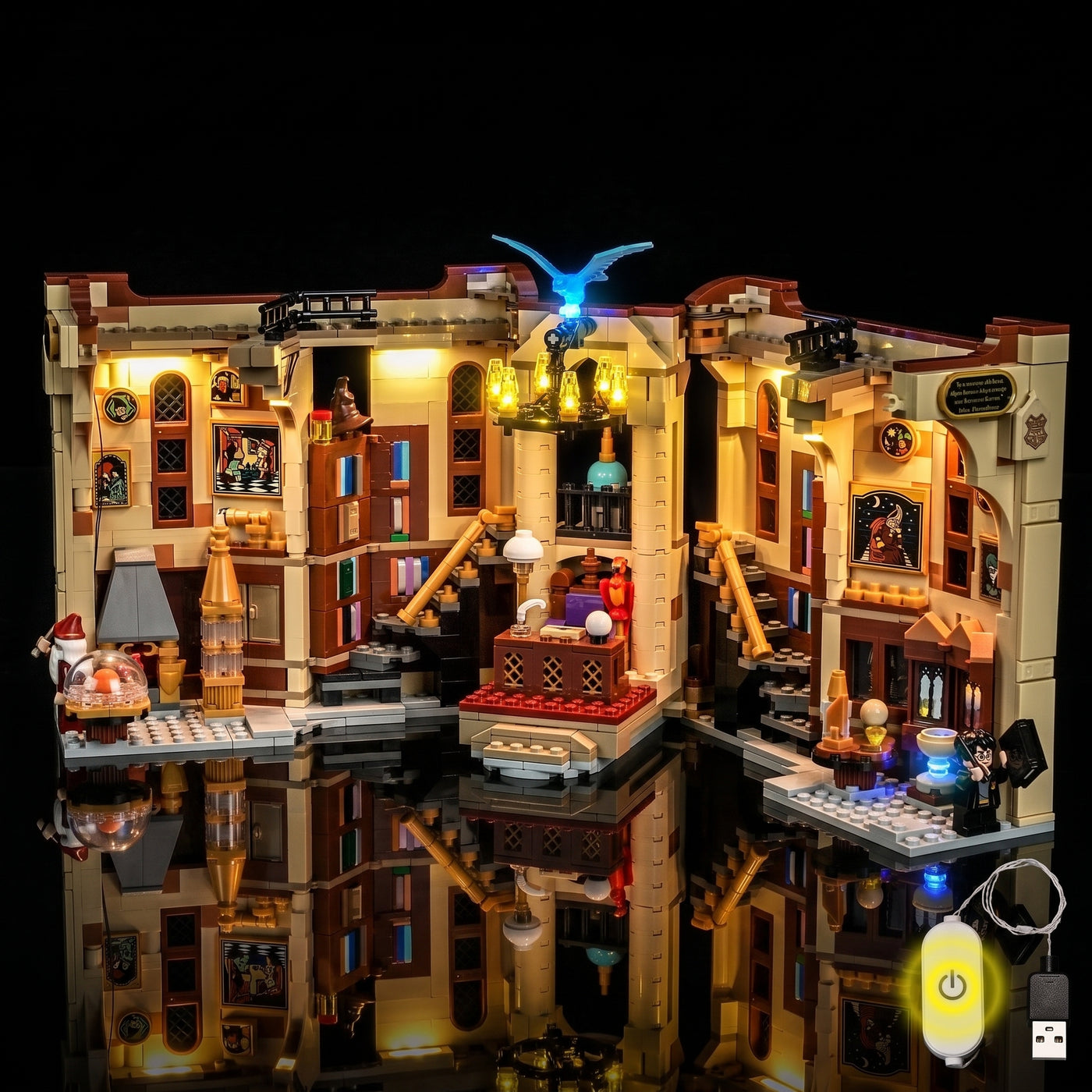 LED-Beleuchtungsset für LEGO® Bücherstütze: Dumbledores Büro #76478