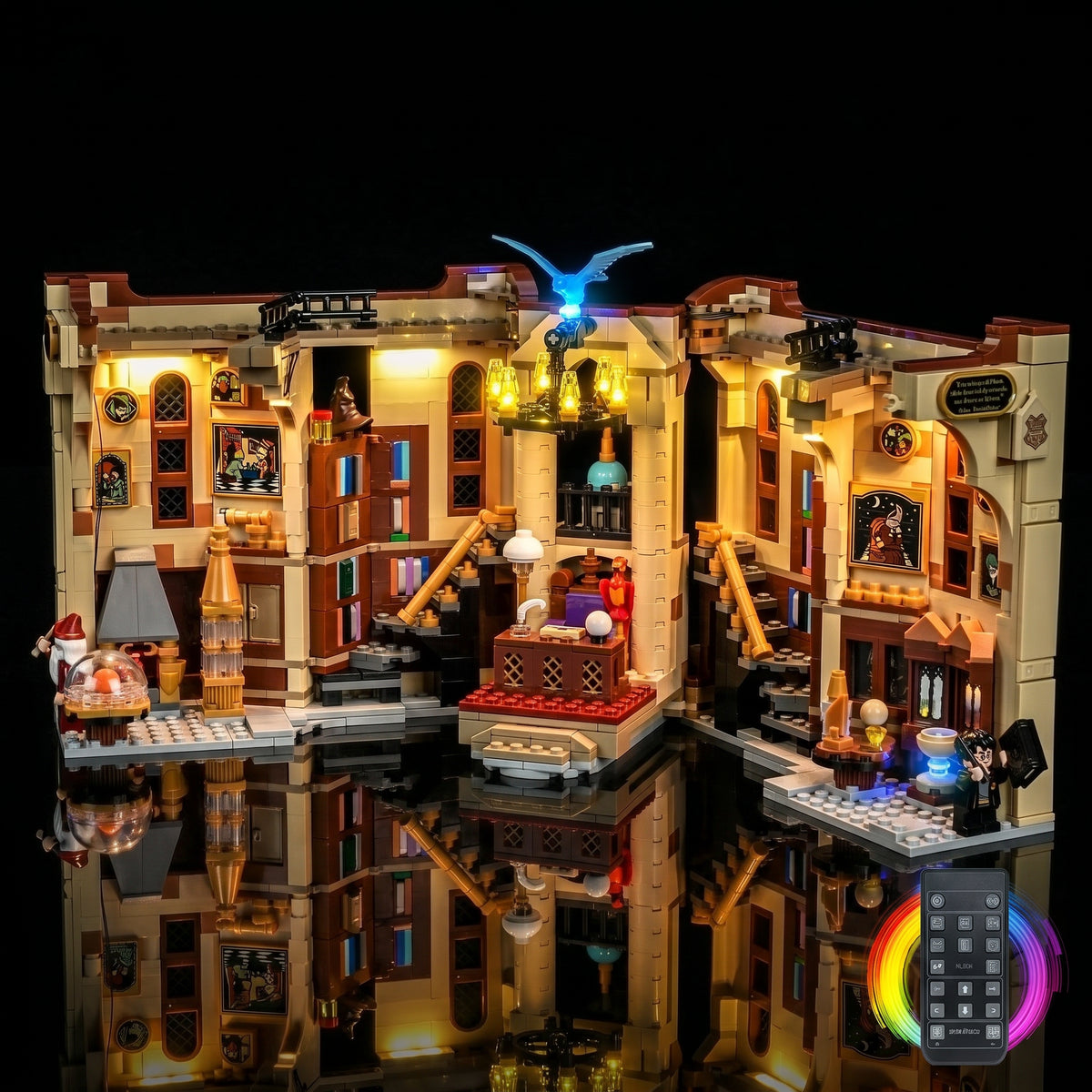 LED-Beleuchtungsset für LEGO® Bücherstütze: Dumbledores Büro #76478