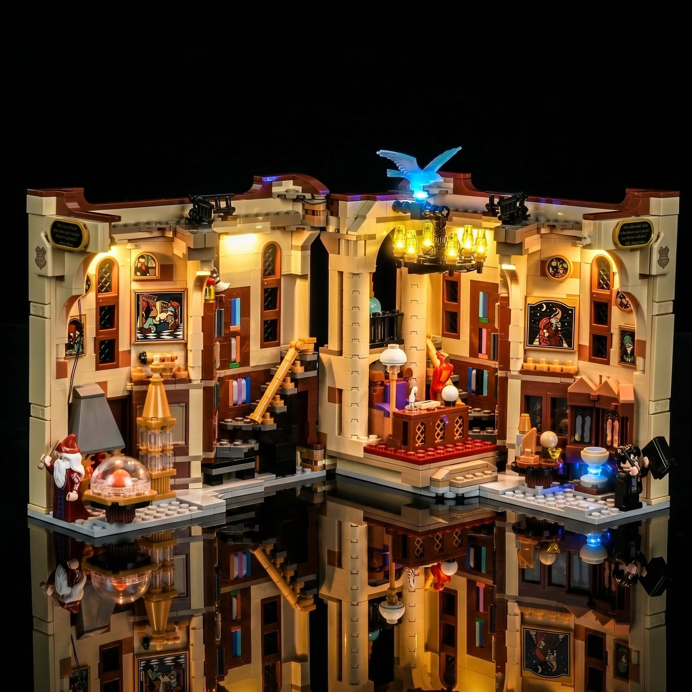 LED-Beleuchtungsset für LEGO® Bücherstütze: Dumbledores Büro #76478