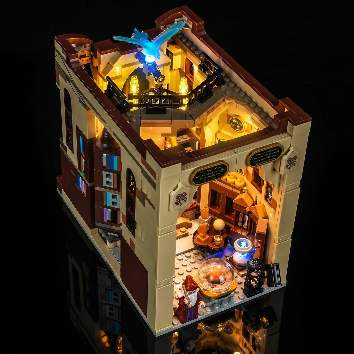 LED-Beleuchtungsset für LEGO® Bücherstütze: Dumbledores Büro #76478