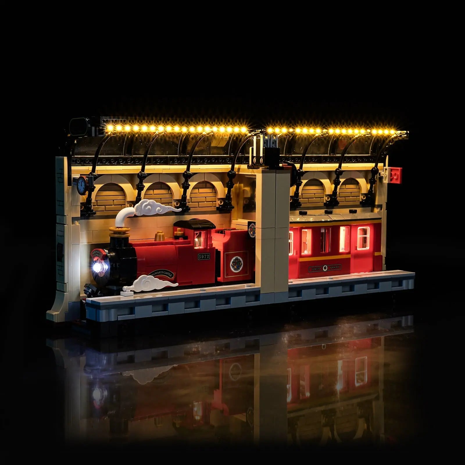 LED-Beleuchtungsset für LEGO® Buchstütze: Hogwarts™ Express #76450