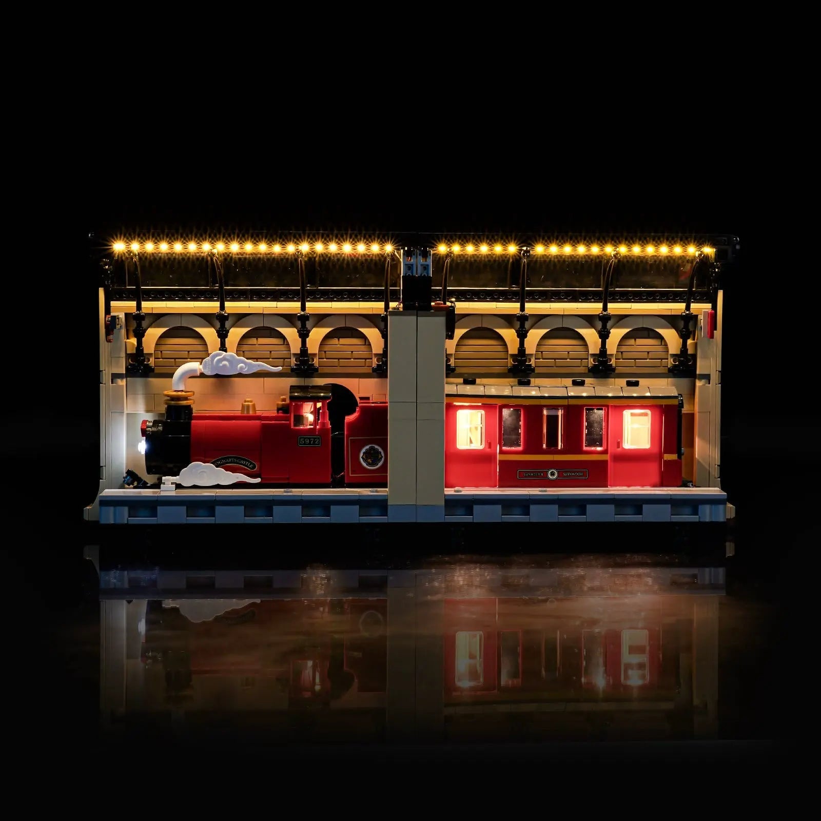 LED-Beleuchtungsset für LEGO® Buchstütze: Hogwarts™ Express #76450