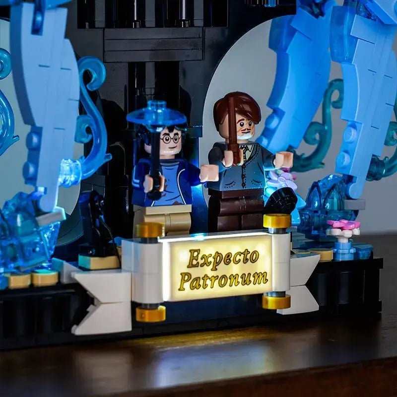 LEGO Harry Potter Expecto Patronum #76414 with LED lights installed