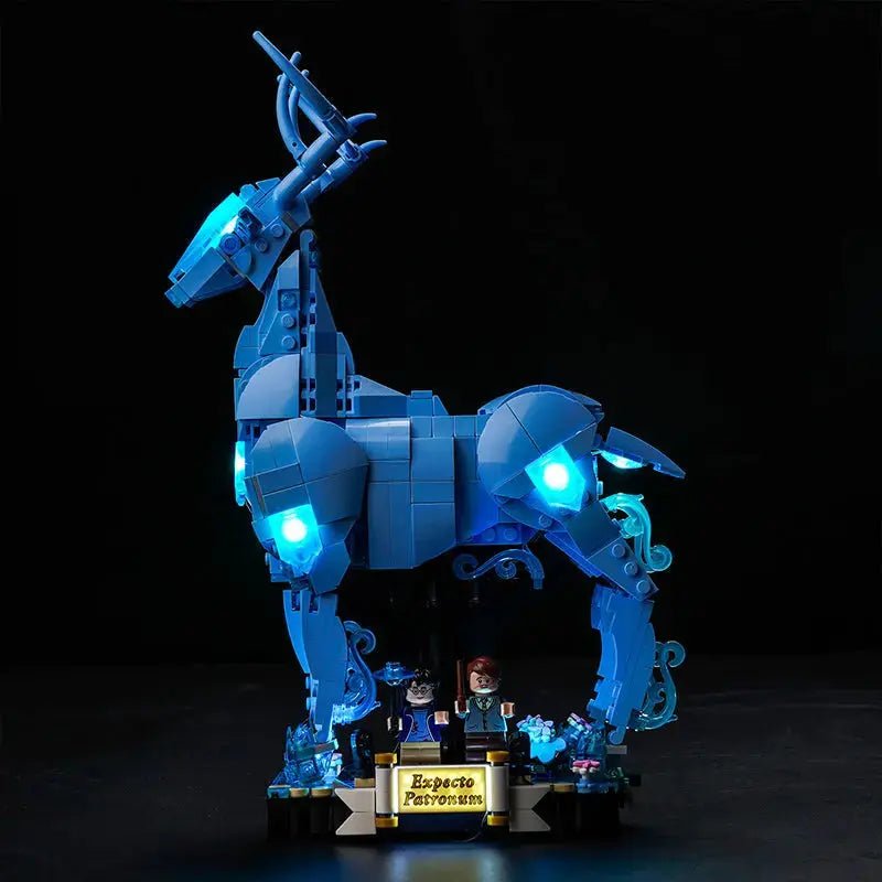 LEGO Harry Potter Expecto Patronum #76414 LED lighting detail