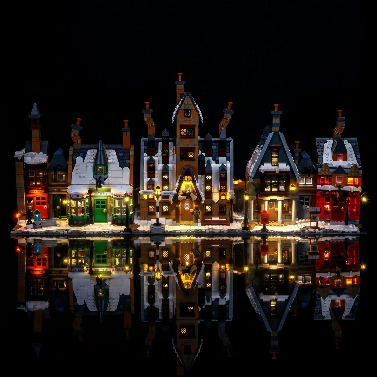 LED light kit for LEGO® Harry Potter Hogsmeade Village #76457 | Bright My Bricks