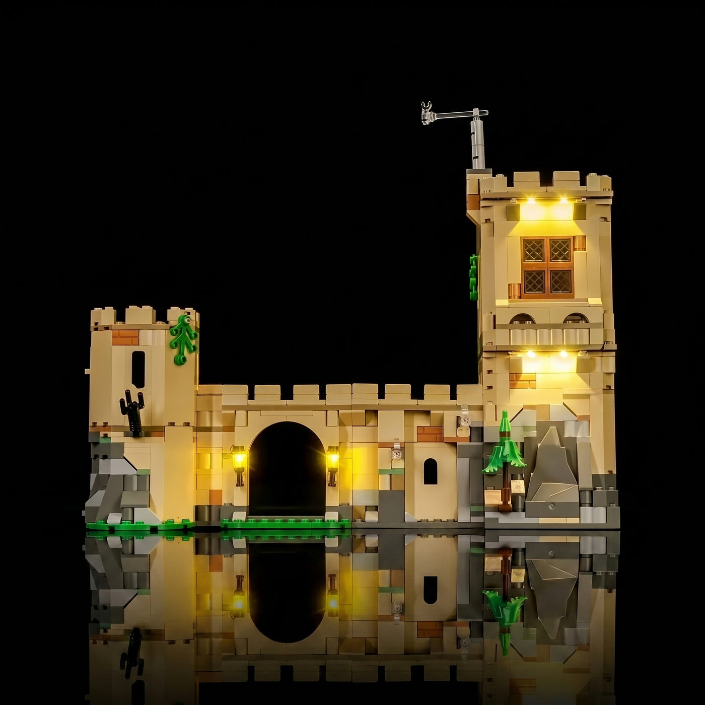 LED light kit for LEGO® Harry Potter Hogwarts Castle: Flying Lessons #76447 | Bright My Bricks