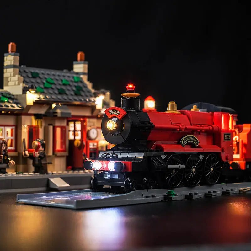 Light Kit for LEGO Harry Potter Hogwarts Express & Hogsmeade Station #76423 - Bright My Bricks
