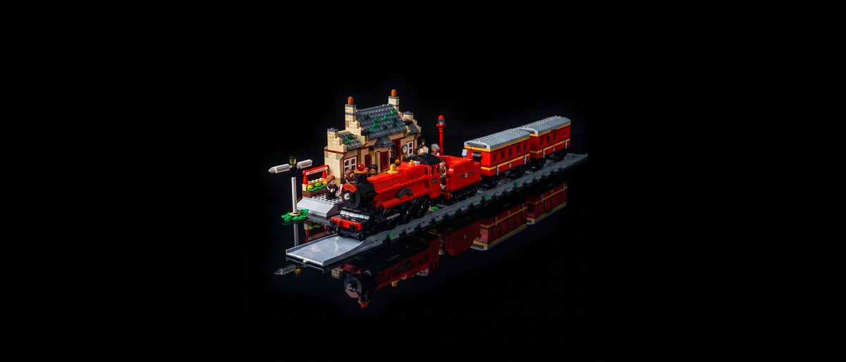 LED-Beleuchtungsset für LEGO® Hogwarts Express™ & der Bahnhof von Hogsmeade™ #76423 — standard build, without the LED light kit