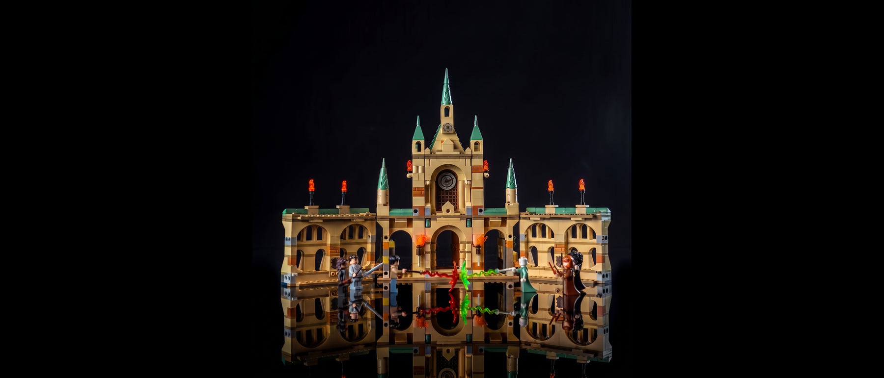 LED-Beleuchtungsset für LEGO® Der Kampf um Hogwarts™ #76415 — standard build, without the LED light kit