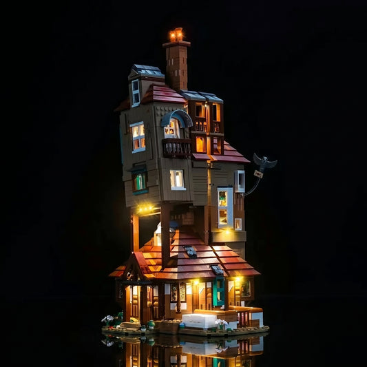 LED light kit for LEGO® Harry Potter The Burrow #76437 | Bright My Bricks