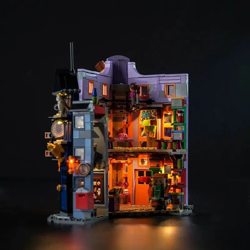 Light Kit for LEGO Harry Potter Weasleys' Wizard Wheezes #76422 - Bright My Bricks