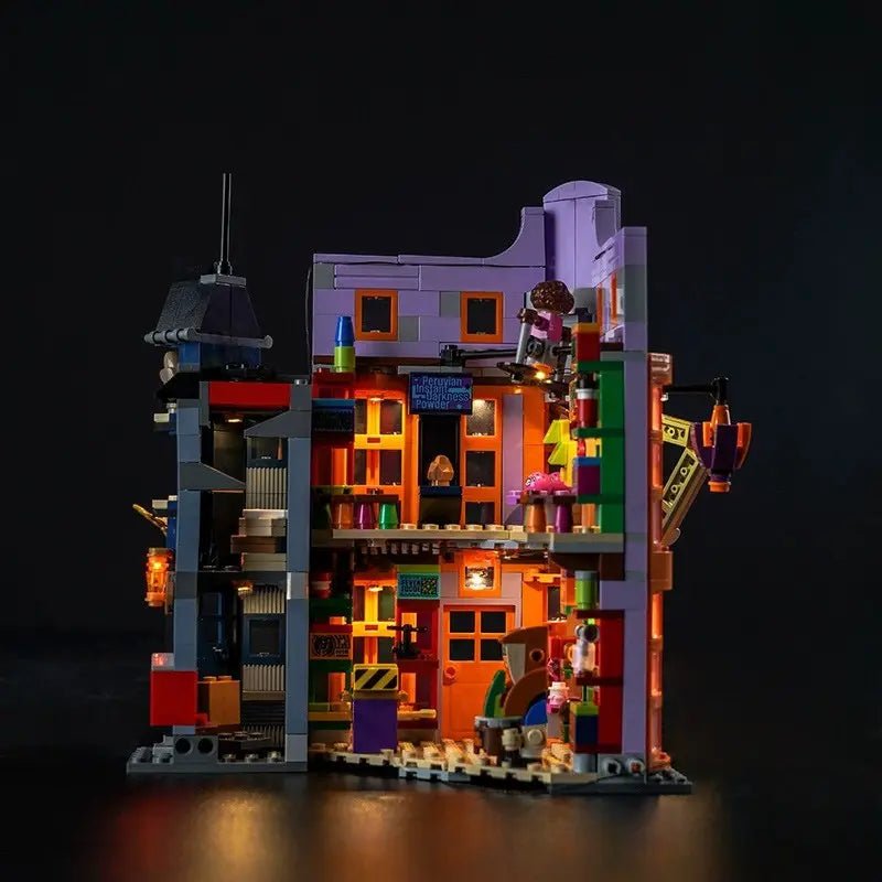 Light Kit for LEGO Harry Potter Weasleys' Wizard Wheezes #76422 - Bright My Bricks