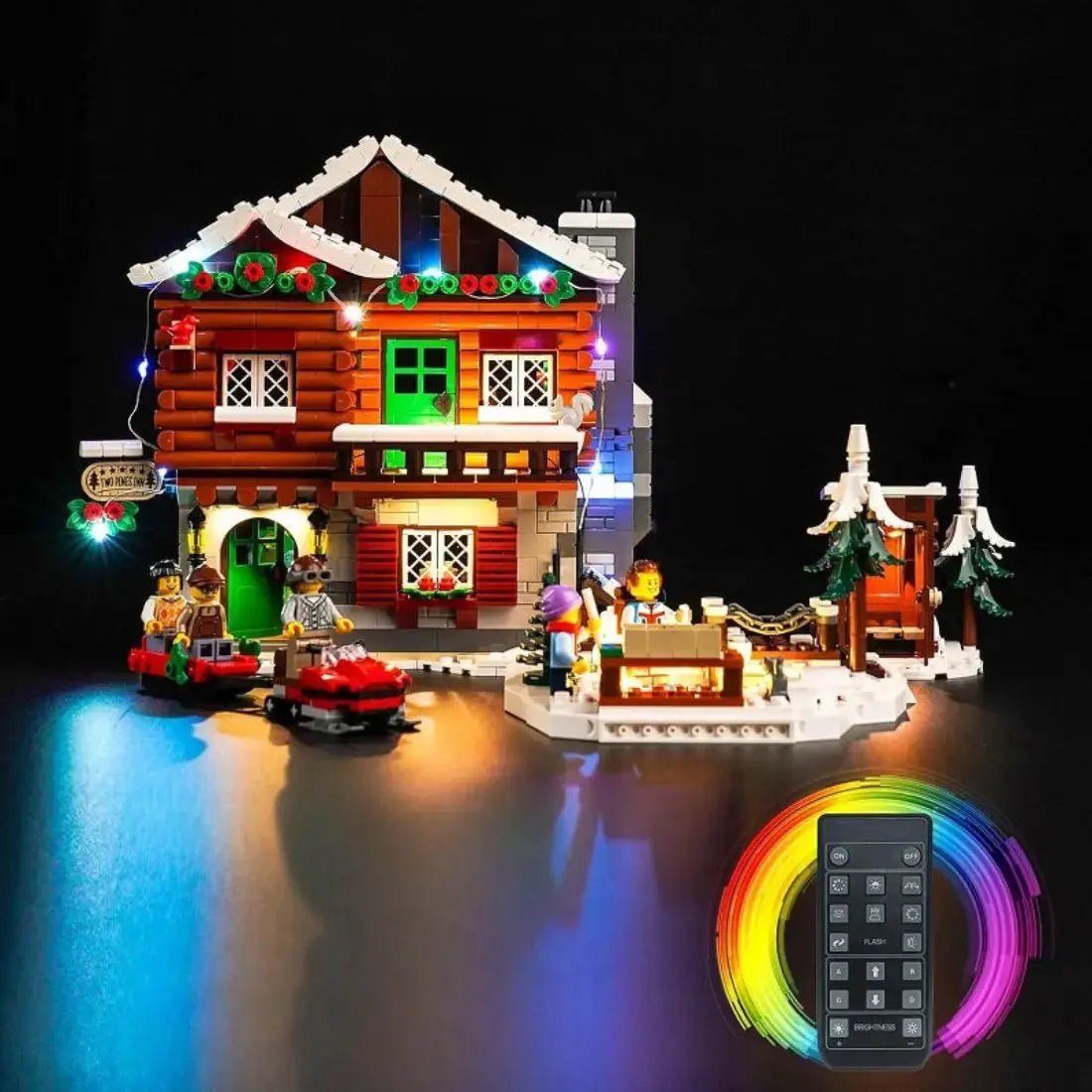 Light Kit for LEGO Icons Alpine Lodge #10325 - Bright My Bricks