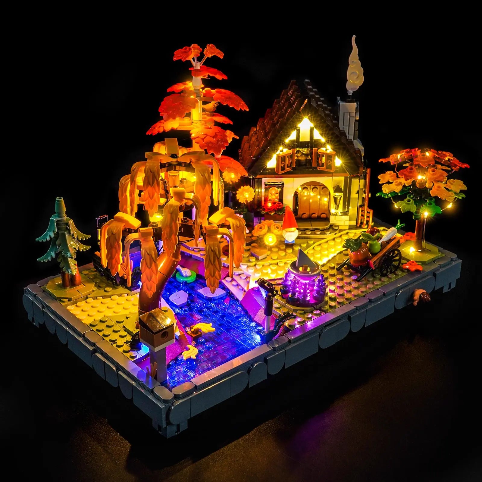 ハルモニア ‧✧̣̥̇‧ LEDハウス Light Kit for LEGO Autumn Cottage Garden 11372 | Bright My Bricks