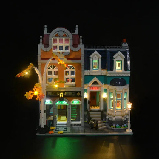 LED light kit for LEGO® Icons Bookshop #10270 | Bright My Bricks