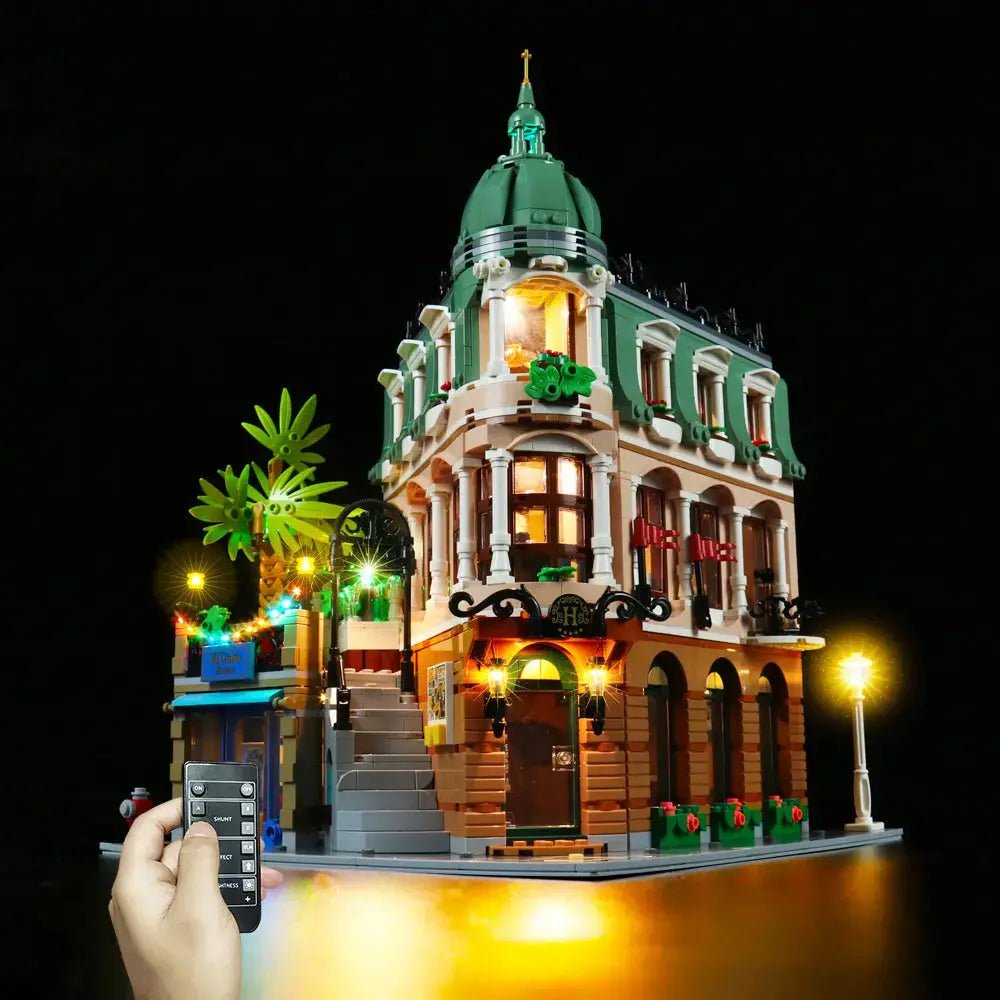 Light Kit for LEGO Icons Boutique Hotel #10297 - Bright My Bricks