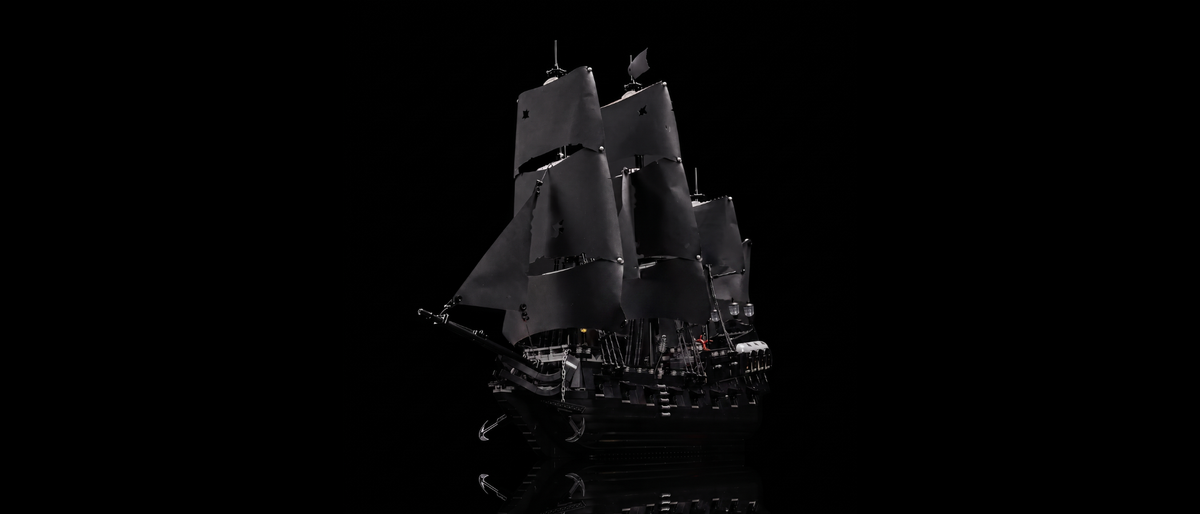 Kit LED pour LEGO® Le bateau pirate du capitaine Jack Sparrow #10365 — standard build, without the LED light kit