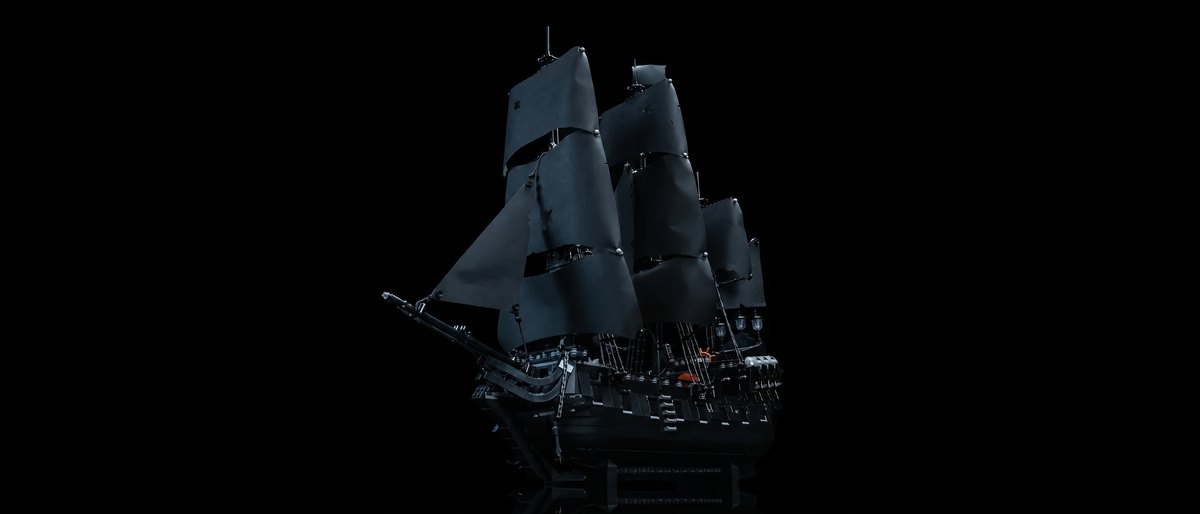Light Kit for LEGO® Icons Captain Jack Sparrow's Pirate Ship #10365 Upgraded — standard build, without the LED light kit