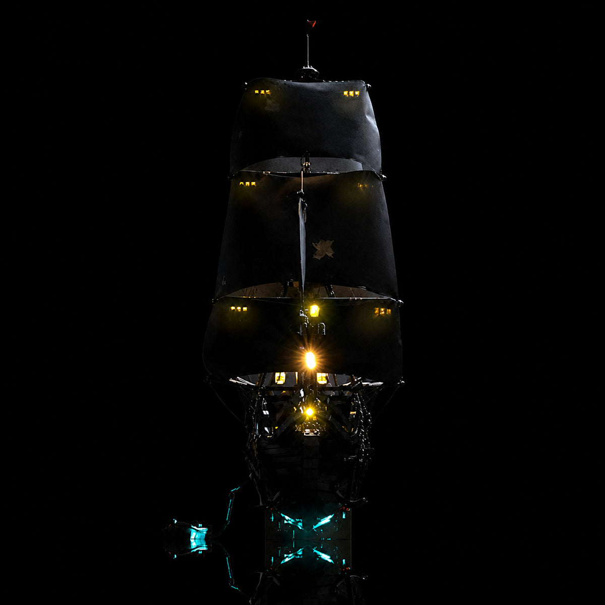 Mats et gréement — Kit LED pour LEGO® Le bateau pirate du capitaine Jack Sparrow #10365