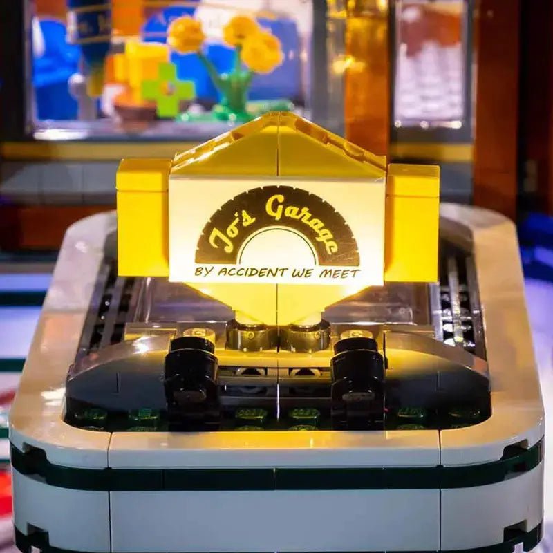 Light Kit for LEGO Icons Corner Garage #10264 - Bright My Bricks