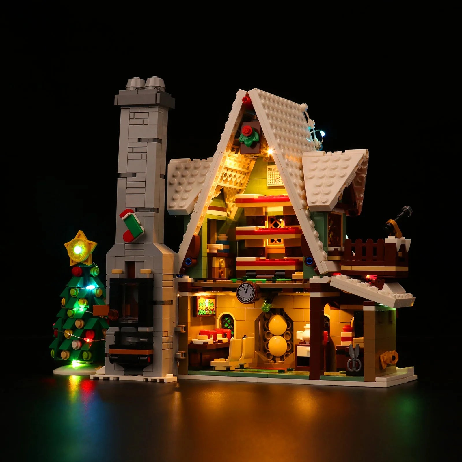 Light Kit for LEGO Icons Elf Club House #10275 - Bright My Bricks