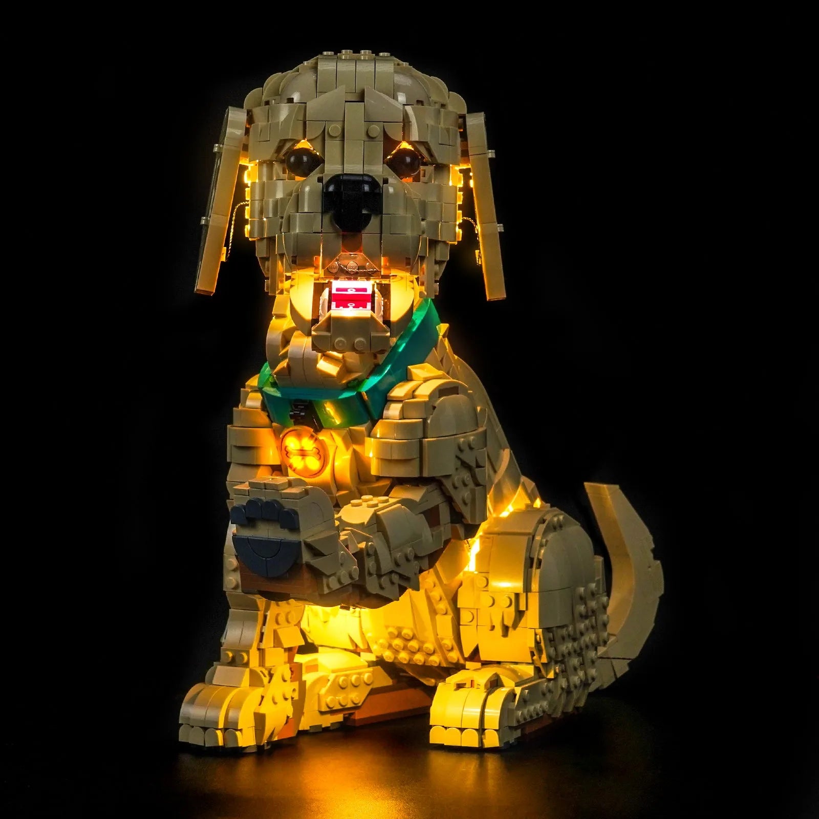 Light Kit for LEGO Icons Golden Retriever Puppy #11384 - Bright My Bricks