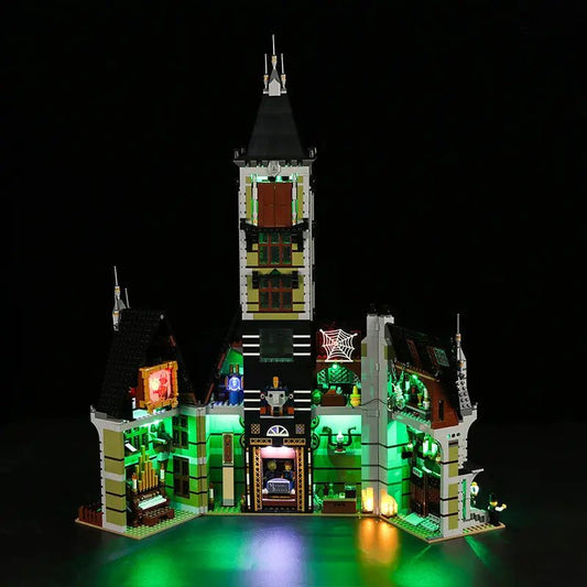 LED light kit for LEGO® Icons Haunted House #10273 | Bright My Bricks