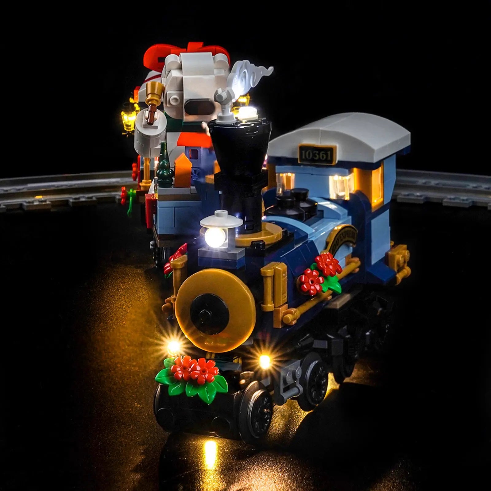 Kit LED pour LEGO® Le train de Noël #10361