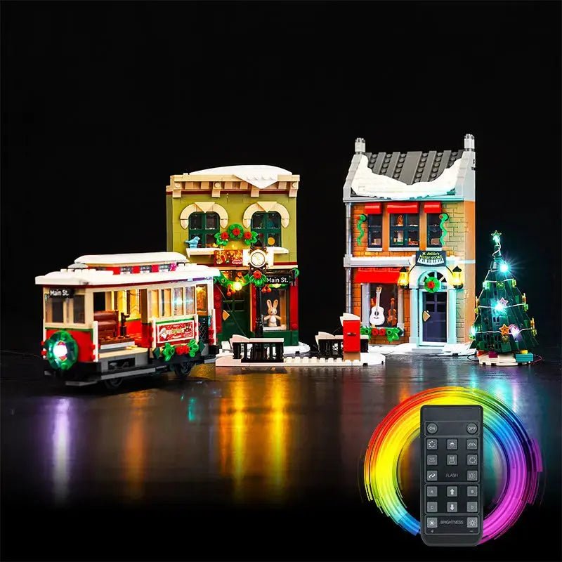 Light Kit for LEGO Icons Holiday Main Street #10308 - Bright My Bricks
