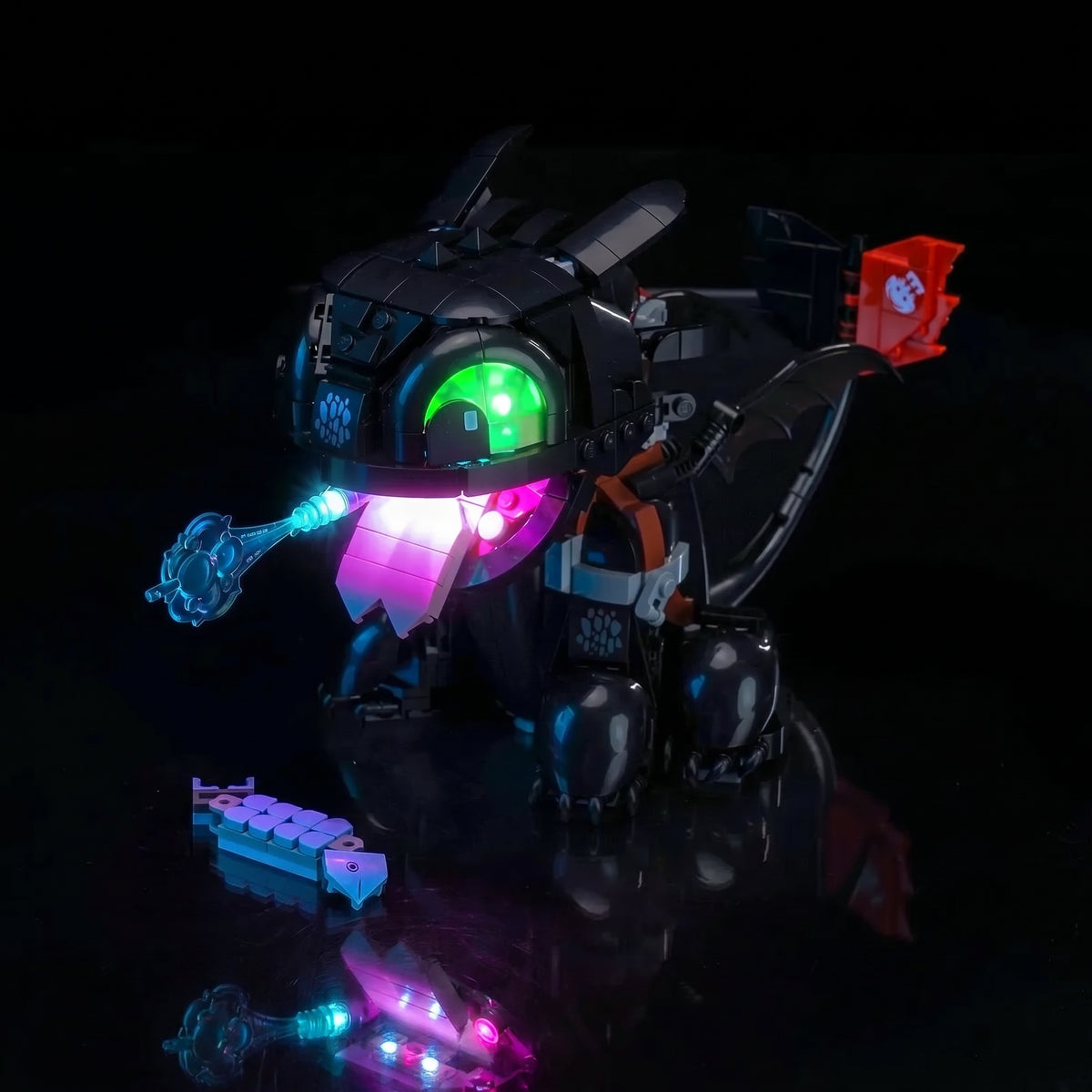 LED light kit for LEGO® Icons How to Train Your Dragon: Toothless #10375 | Bright My Bricks