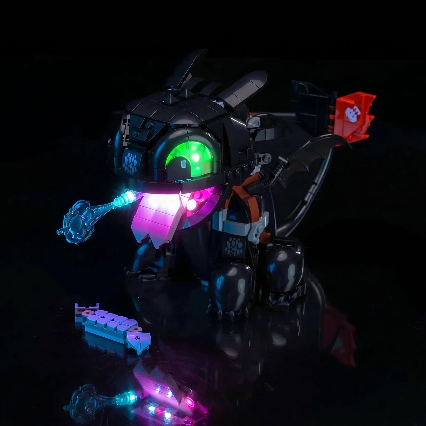 LED light kit for LEGO® Icons How to Train Your Dragon: Toothless #10375 | Bright My Bricks