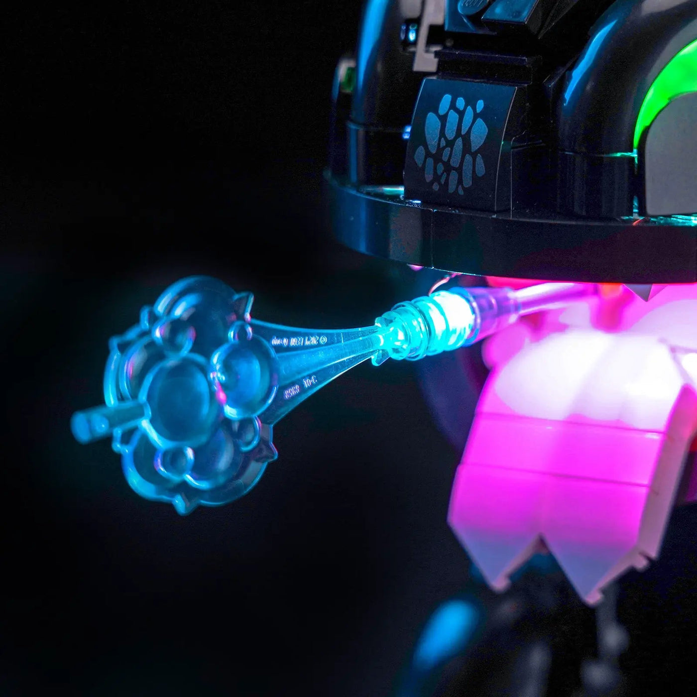 night-mode display glow: Bright My Bricks premium LED light kit for LEGO® Icons How to Train Your Dragon: Toothless #10375