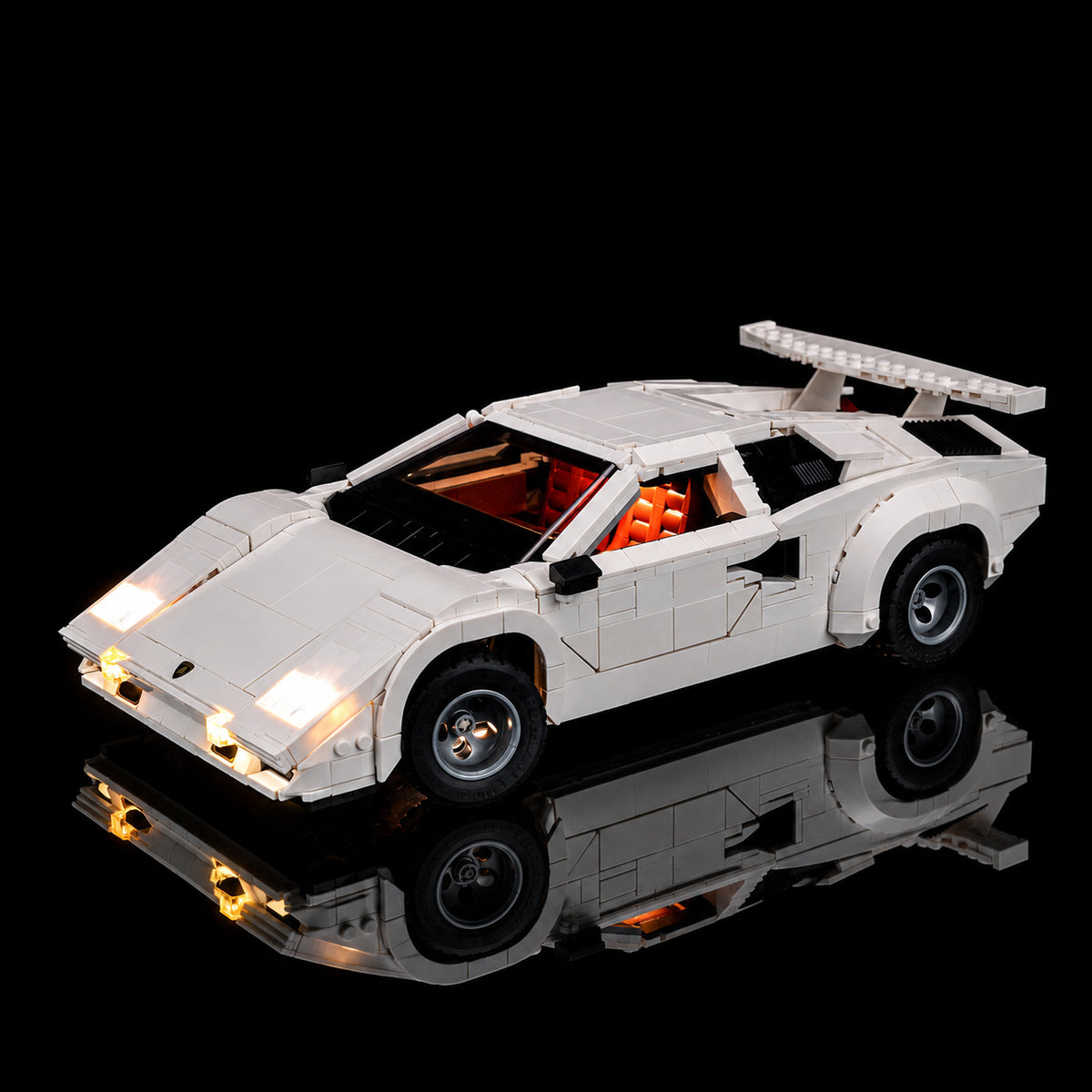 LED light kit for LEGO® Icons Lamborghini Countach #5000 | Bright My Bricks