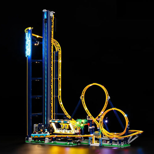 LED light kit for LEGO® Icons Loop Coaster #10303 | Bright My Bricks