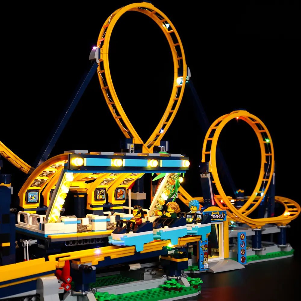 Der Punkt ohne Wiederkehr — LED-Beleuchtungsset für LEGO® Looping-Achterbahn #10303